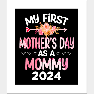 My first Mother's day as a Mommy 2024 Mother's Day new Mom Posters and Art